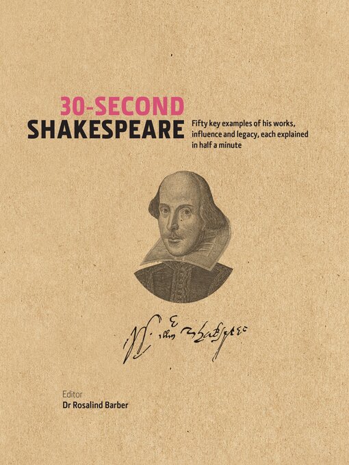 Title details for 30-Second Shakespeare by Ros Barber - Available